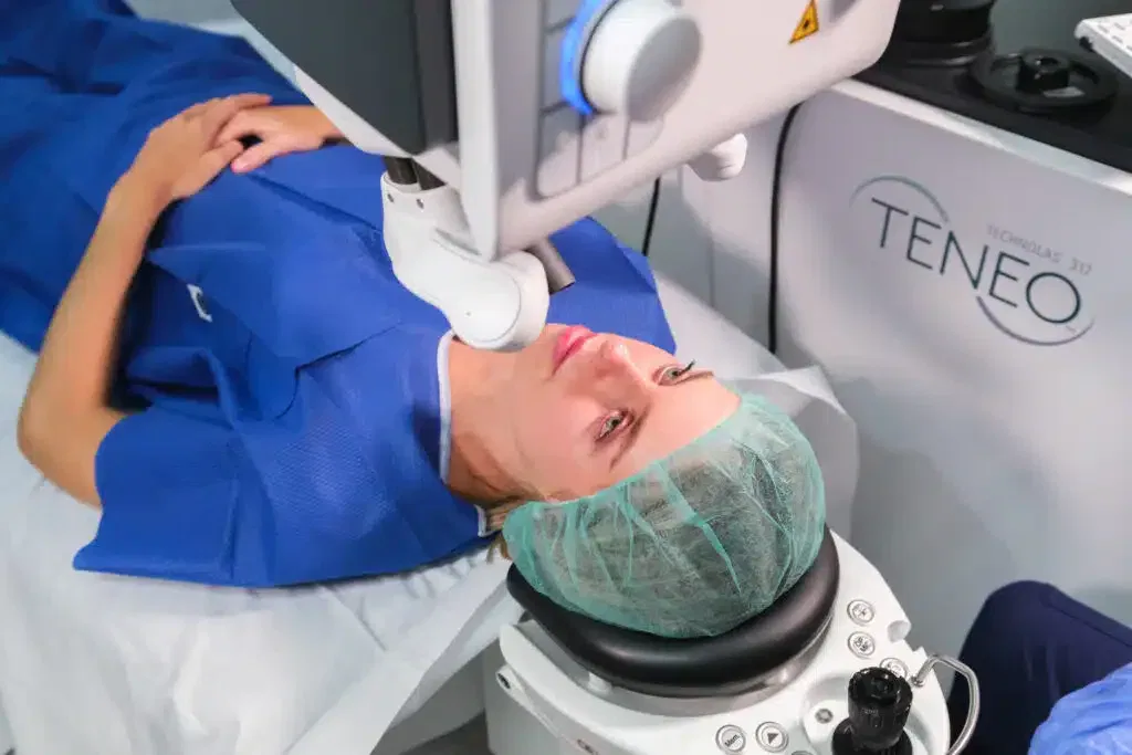 láser de femtosegundo
