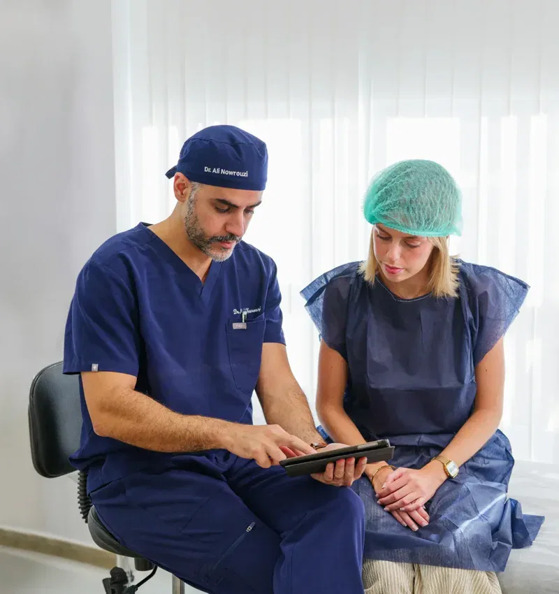 dralinowrouzi analisis paciente